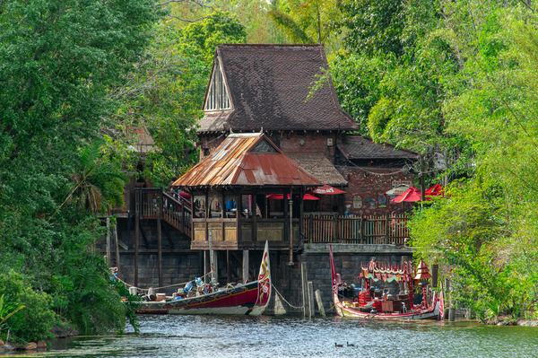 Discovery River buildings to reflect the architecture and culture of Southeast Asian countries
