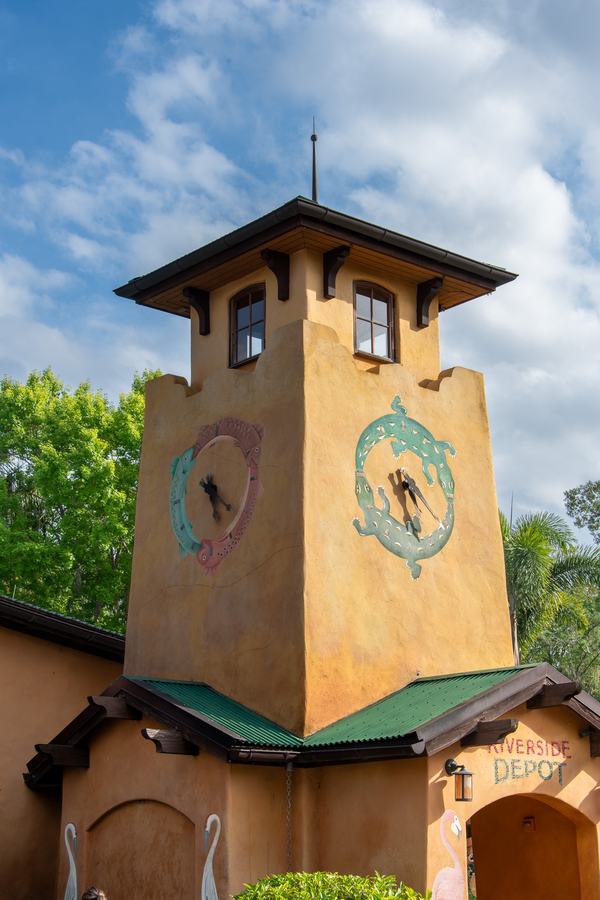Top of a shop at Animal Kingdom