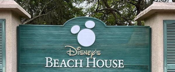 Disney's Beach House sign