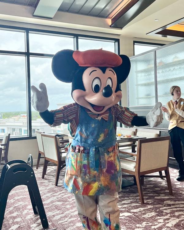 Micky at Topolinos Resturant