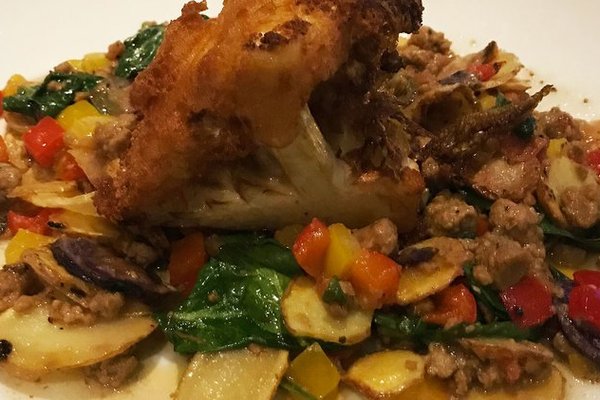 Coral Reef Restaurant Cauliflower dish