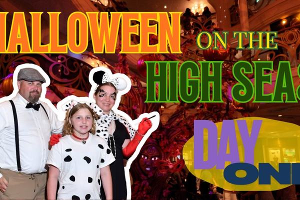 π Halloween on the High Seas 2026 β Disney Wish Day 1 & Pumpkin Tree Lighting